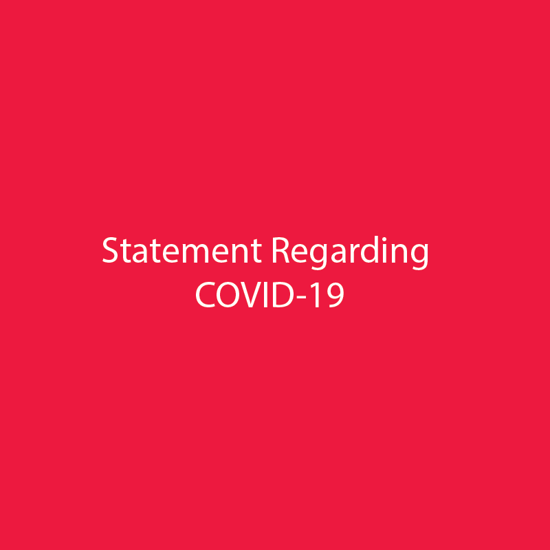 COVID-19 statement